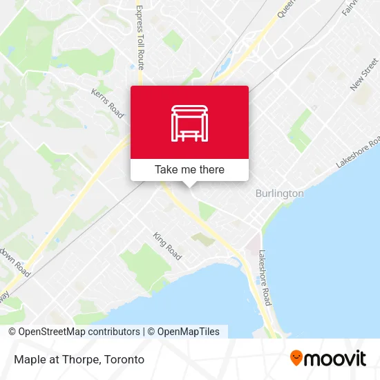 Maple at Thorpe map