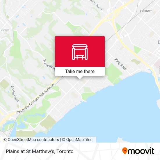 Plains at St Matthew's map