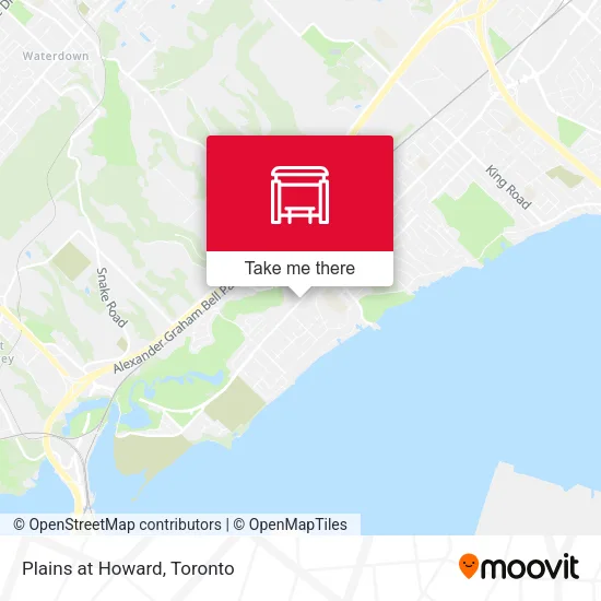 Plains at Howard map