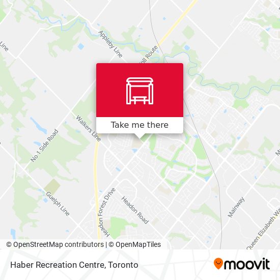 Haber Recreation Centre map