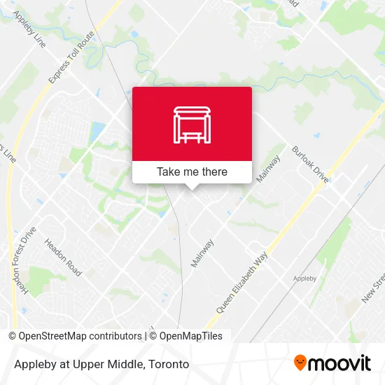 Appleby at Upper Middle map