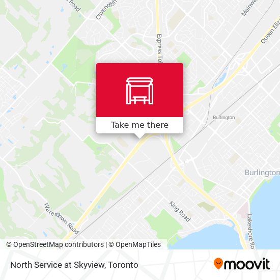 North Service at Skyview plan