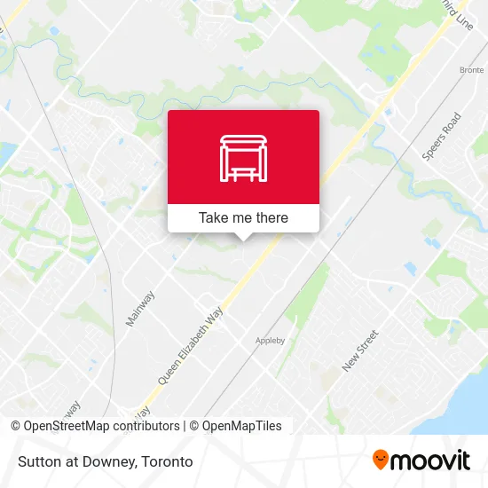 Sutton at Downey map