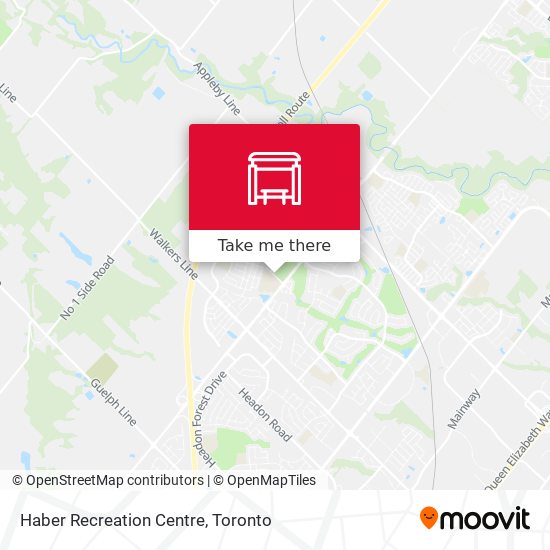 Haber Recreation Centre map