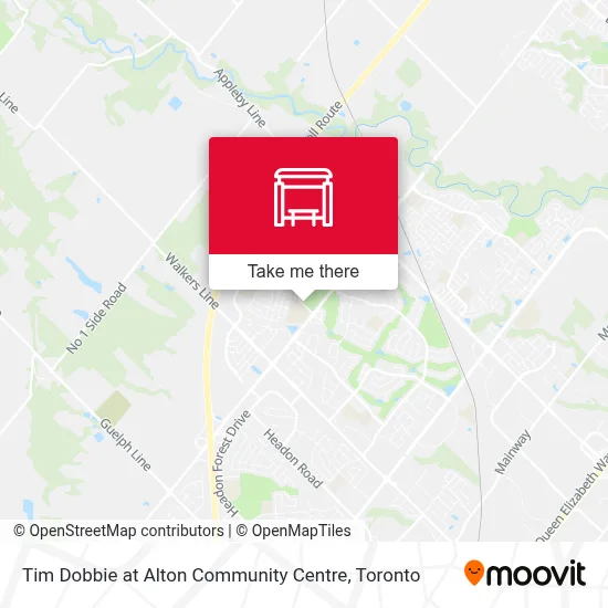 Tim Dobbie at Alton Community Centre map