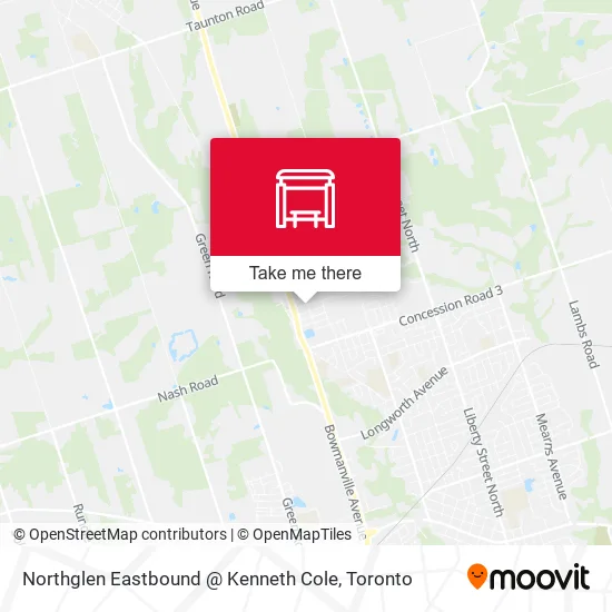 Northglen Eastbound @ Kenneth Cole map