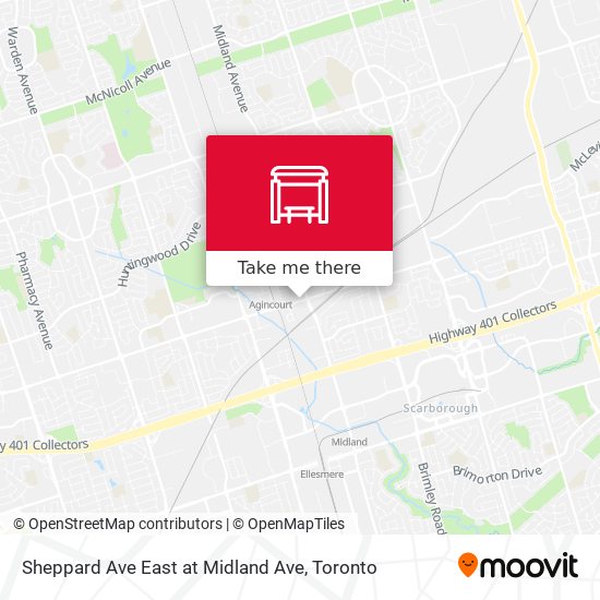 Sheppard Ave East at Midland Ave plan