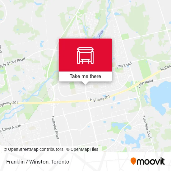 Franklin / Winston map