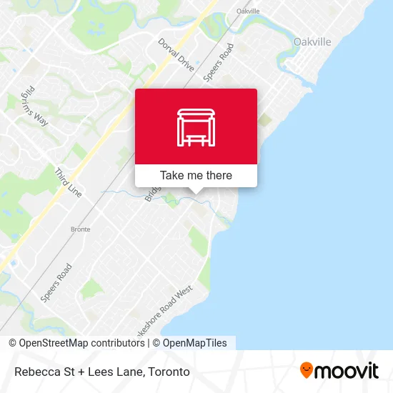 Rebecca St + Lees Lane map