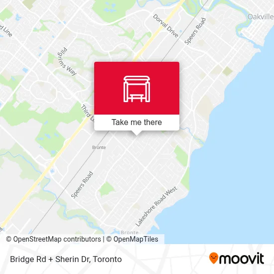 Bridge Rd + Sherin Dr map