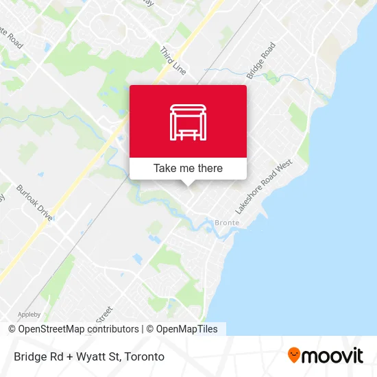 Bridge Rd + Wyatt St map