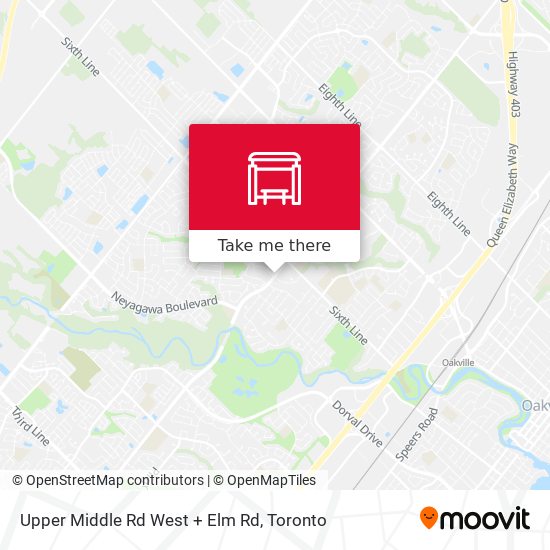 Upper Middle Rd West + Elm Rd plan