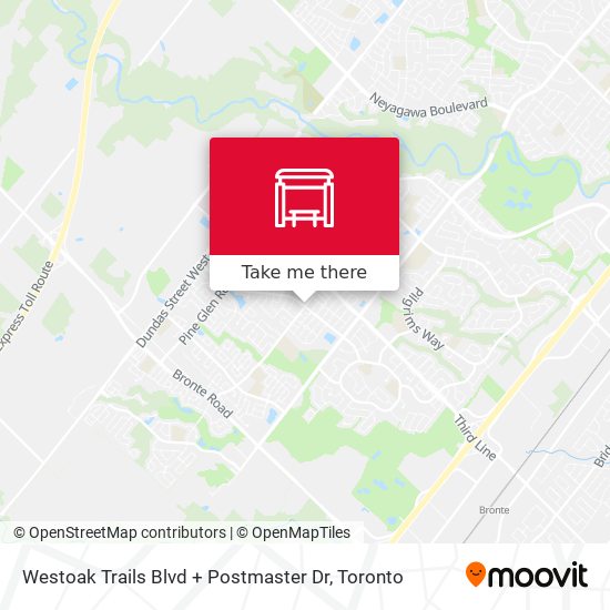 Westoak Trails Blvd + Postmaster Dr map
