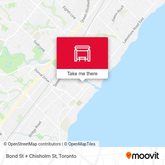 Bond St + Chisholm St map