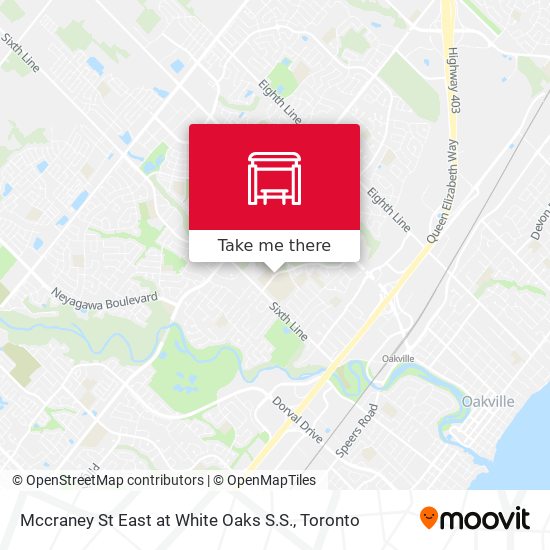 Mccraney St East at White Oaks S.S. map