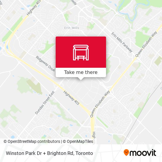 Winston Park Dr + Brighton Rd plan