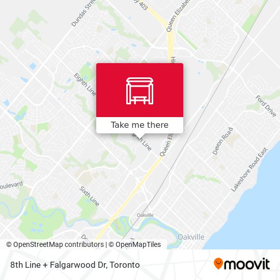 8th Line + Falgarwood Dr map