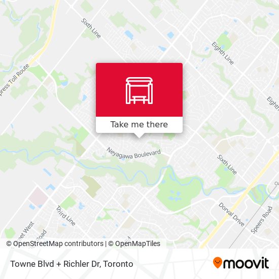 Towne Blvd + Richler Dr map