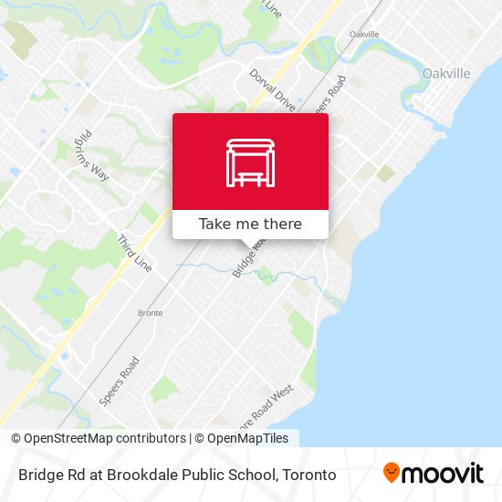 Bridge Rd at Brookdale Public School plan