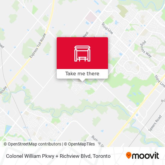Colonel William Pkwy + Richview Blvd plan
