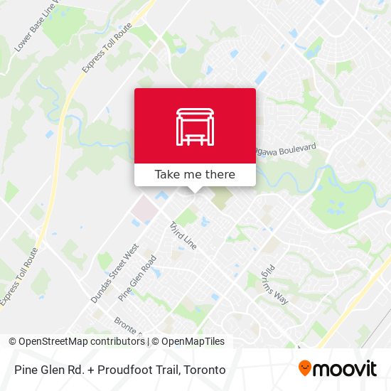 Pine Glen Rd. + Proudfoot Trail plan