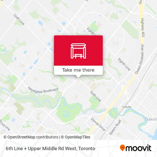 6th Line + Upper Middle Rd West plan