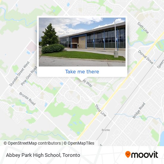 Abbey Park High School map
