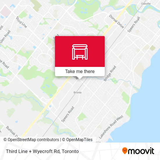 Third Line + Wyecroft Rd map