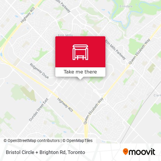 Bristol Circle + Brighton Rd map