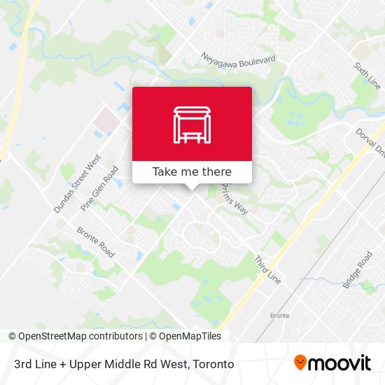 3rd Line + Upper Middle Rd West map