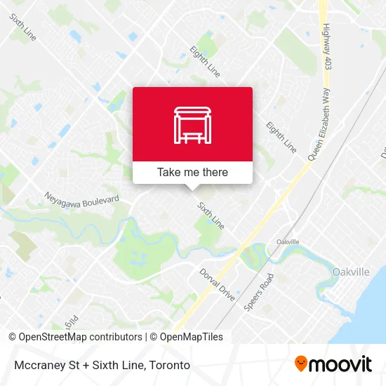 Mccraney St + Sixth Line map
