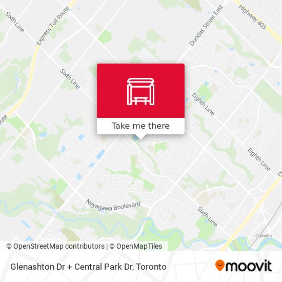 Glenashton Dr + Central Park Dr plan
