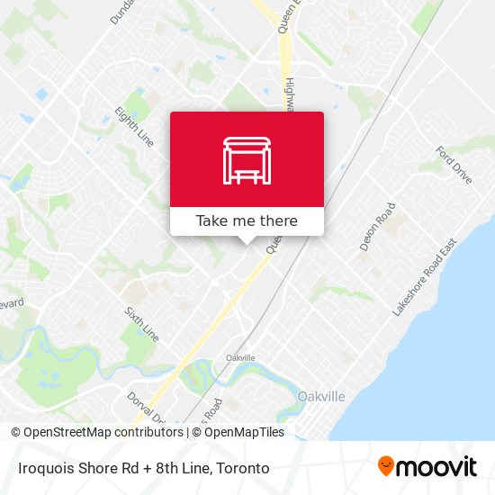 Iroquois Shore Rd + 8th Line plan