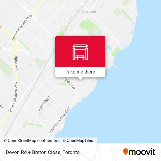 Devon Rd + Breton Close map