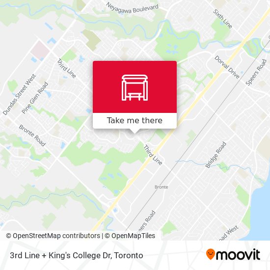 3rd Line + King's College Dr plan