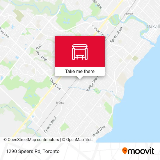 1290 Speers Rd map
