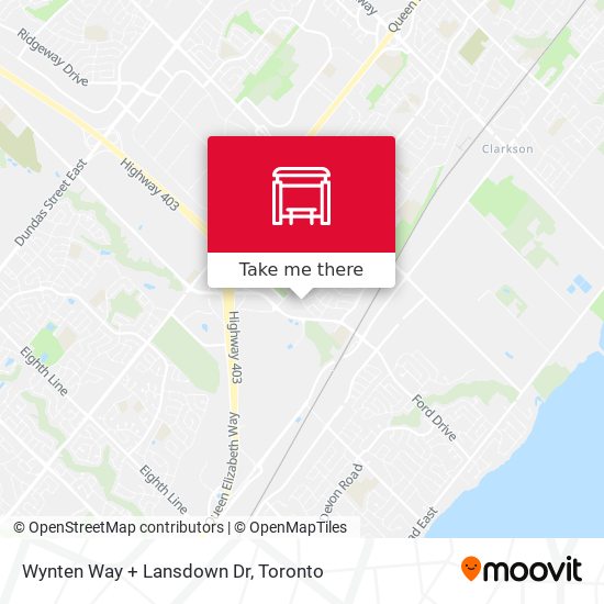 Wynten Way + Lansdown Dr map