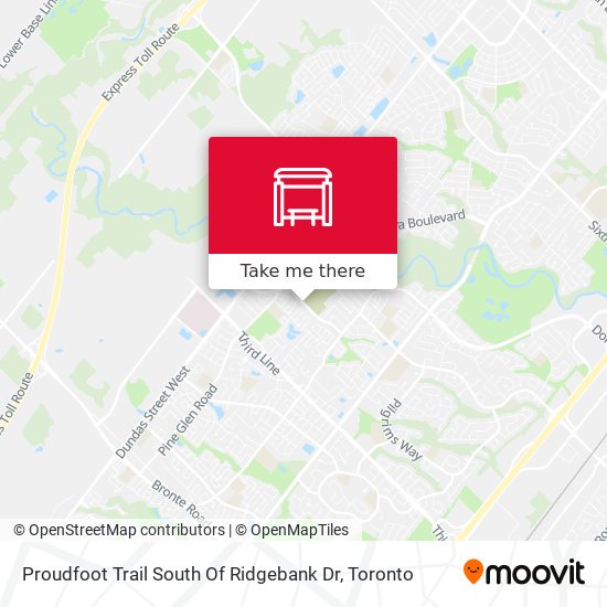 Proudfoot Trail South Of Ridgebank Dr plan