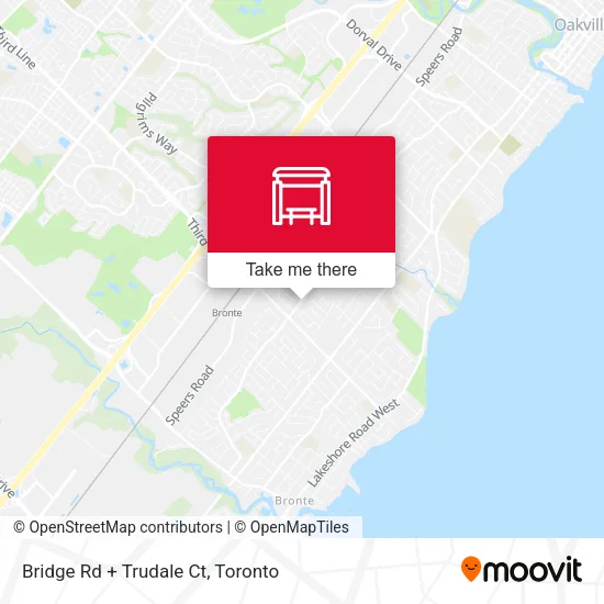 Bridge Rd + Trudale Ct map