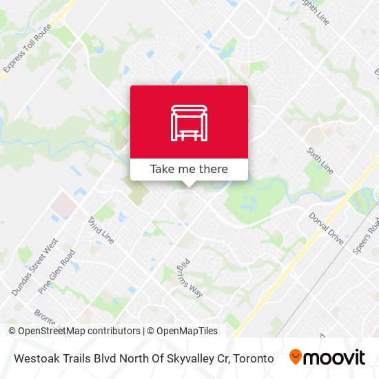 Westoak Trails Blvd North Of Skyvalley Cr map