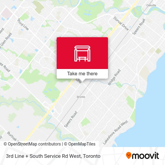 3rd Line + South Service Rd West map