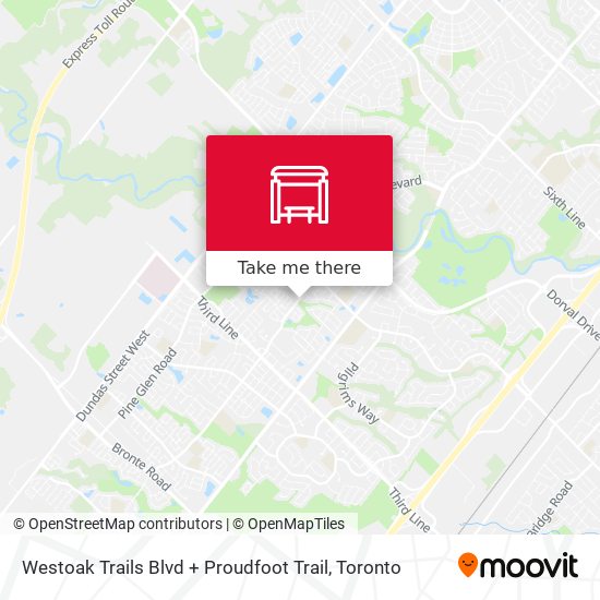 Westoak Trails Blvd + Proudfoot Trail plan
