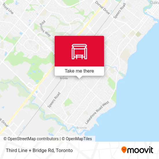 Third Line + Bridge Rd map