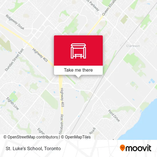 St. Luke's School map