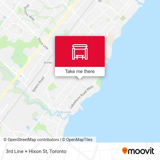 3rd Line + Hixon St map