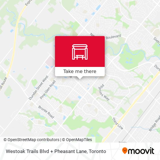 Westoak Trails Blvd + Pheasant Lane plan