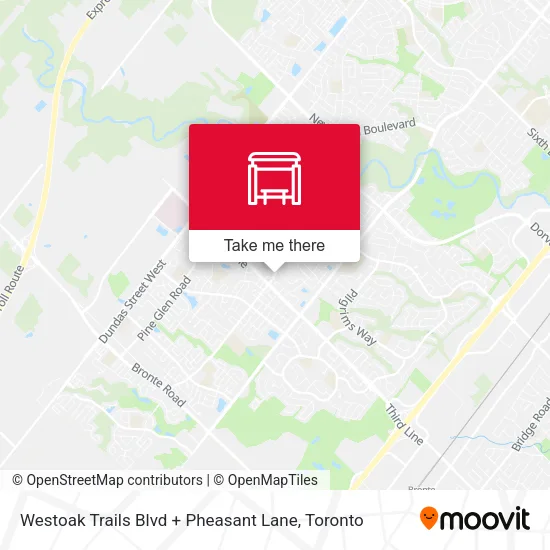 Westoak Trails Blvd + Pheasant Lane plan
