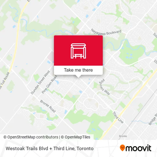 Westoak Trails Blvd + Third Line plan