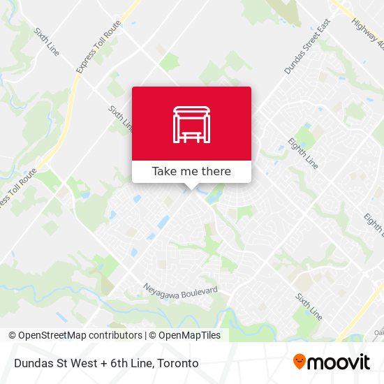 Dundas St West + 6th Line plan