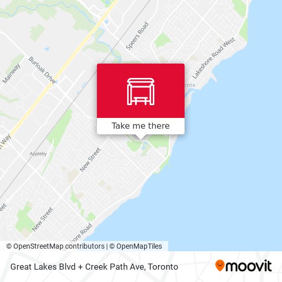 Great Lakes Blvd + Creek Path Ave map